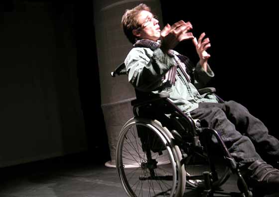 Nicolas Brimeux en représation a avignon