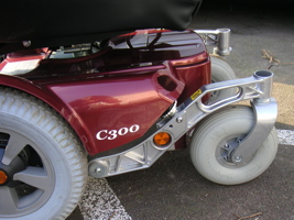 Le chassis du fauteui roulant c300