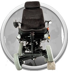 Photo du Chasswheel avec les roues qui s'incline