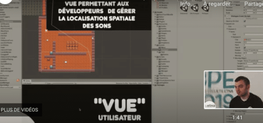 Vu permettant au developpeur de localiser les sons dans le jeu