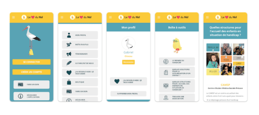 Application le coeur du nid