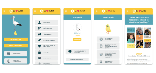 Application le coeur du nid