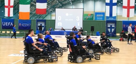 Equipe de France Championne du Monde de Foot Fauteuil