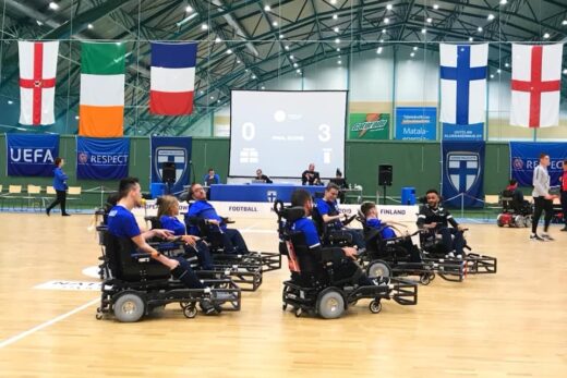 Equipe de France Championne du Monde de Foot Fauteuil