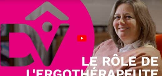 Photo de la vidéo sur le rôle de l'ergothérapeute faite avec DomEtVie