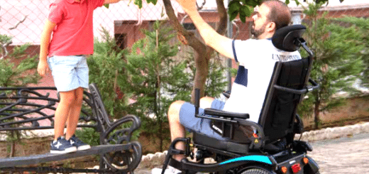 Le fauteuil Morgan Sling en utilisation