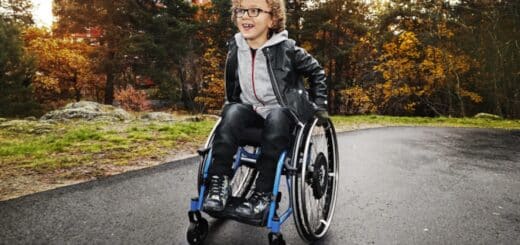 Panthera Micro 3, fauteuil roulant pour enfants.