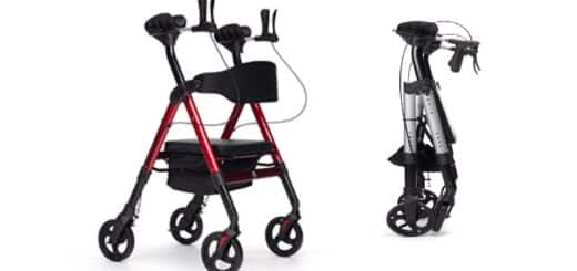 Rollator solide avec appui anté-branchiaux