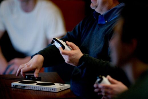 Manette Xbox adaptative conçus pour rendre accessible les jeux vidéo.