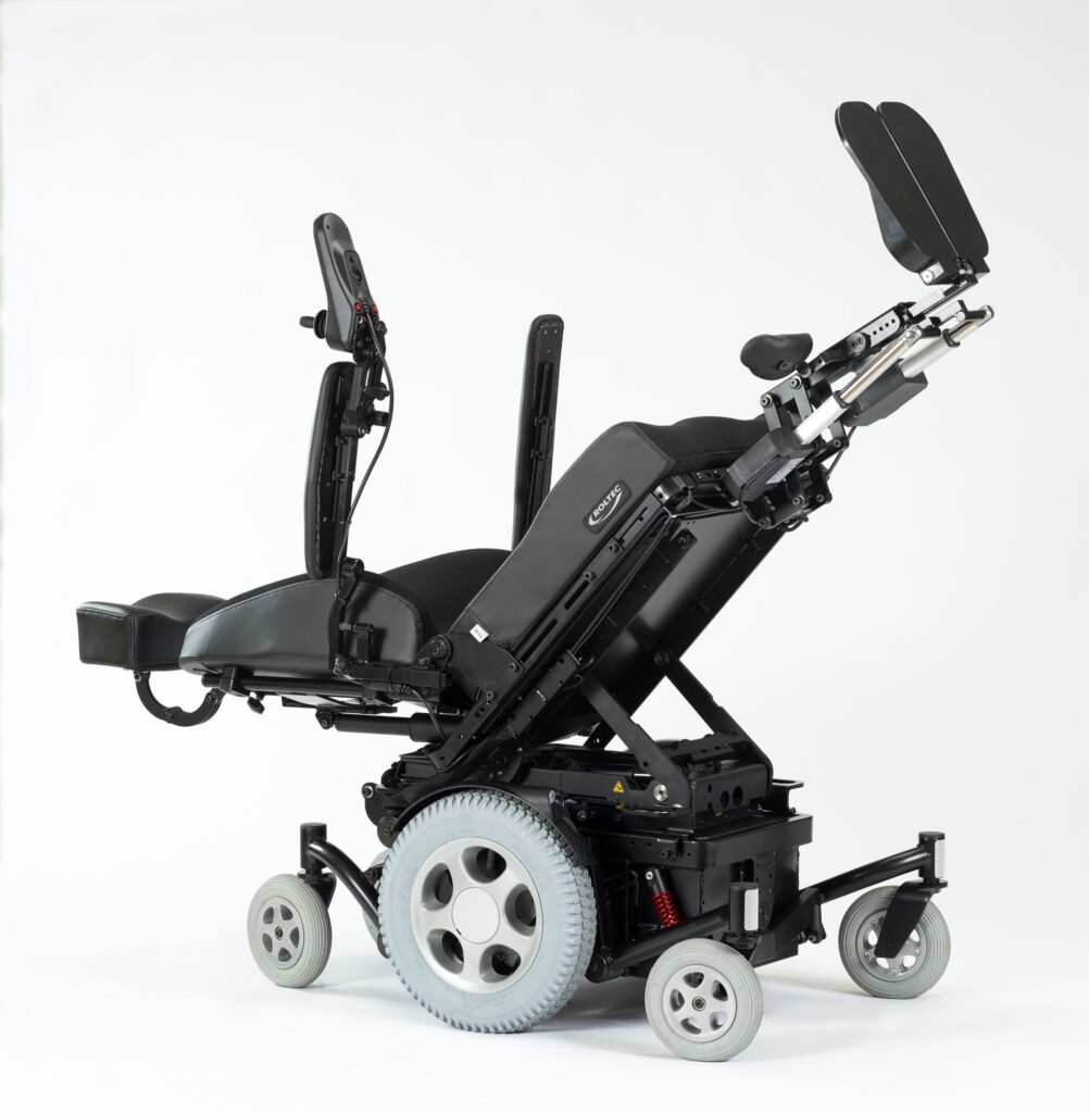 Fauteuil roulant à inclinaison électrique 