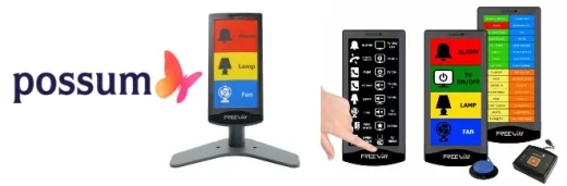 Les contrôles d’environnement domotique, appelés téléthèses, permettent de piloter de manière simplifiée différentes fonctions de votre environnement. 