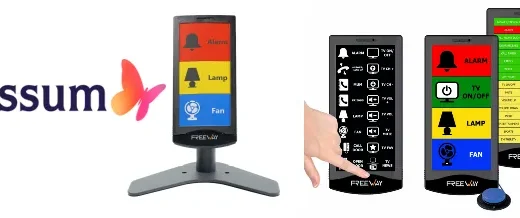 Les contrôles d’environnement domotique, appelés téléthèses, permettent de piloter de manière simplifiée différentes fonctions de votre environnement. 