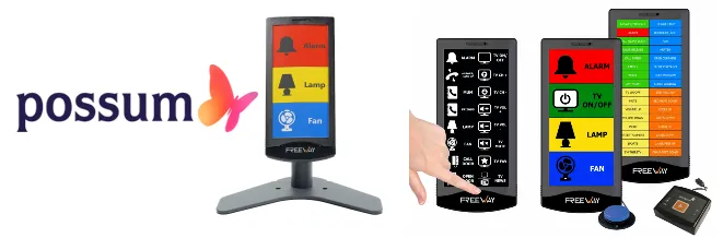 Les contrôles d’environnement domotique, appelés téléthèses, permettent de piloter de manière simplifiée différentes fonctions de votre environnement. 