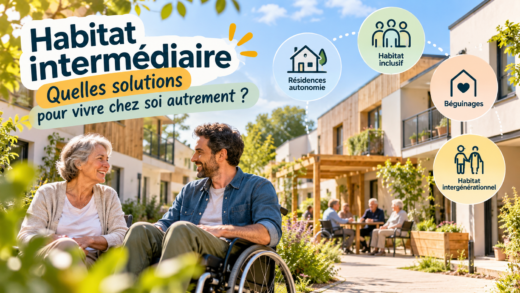 Habitat intermédiaire : quelles solutions pour vivre chez soi autrement ?