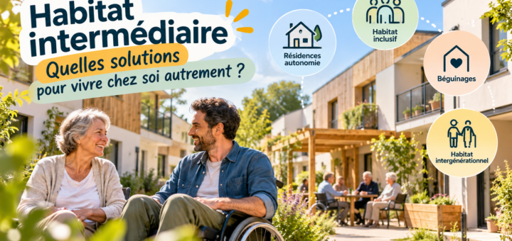 Habitat intermédiaire : quelles solutions pour vivre chez soi autrement ?